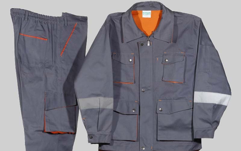 لباس کار بردیا؛ بلوز شلوار کاپشن یکسره 3 جنس پلی استر پنبه ویسکوز