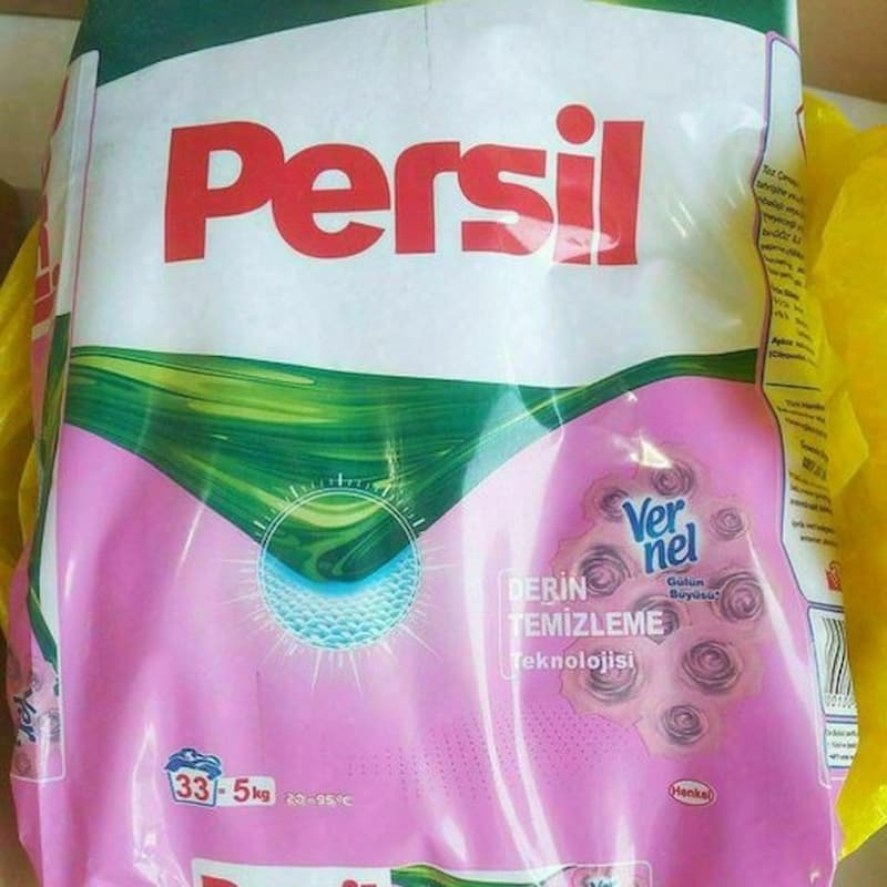 پودر لباسشویی 5 کیلویی پرسیل؛ ضد حساسیت رایحه مطبوع آنزیم دار
