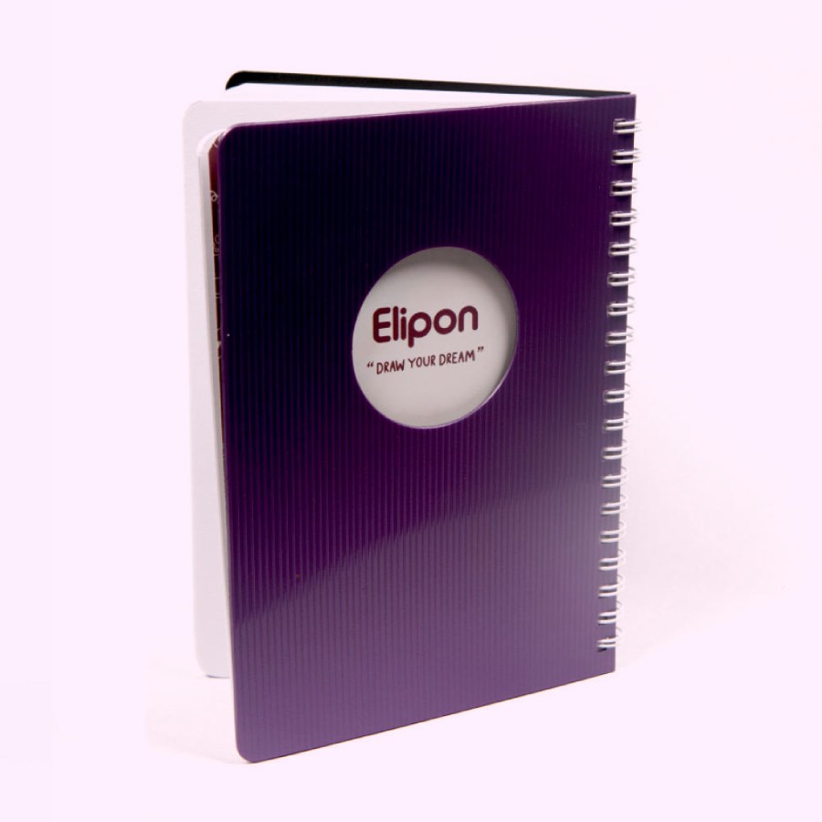 کلاسور elipon؛ 3 مدل حلقه سوپر سه حلقه چهار حلقه قطع وزیری سیمی ساده