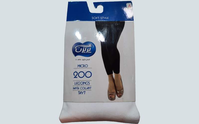 جوراب شلواری پریزن؛ ساده مات براق 3 رنگ کرمی سفید مشکی