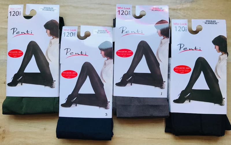 جوراب شلواری پنتی تراکم 200؛ نازک بافتنی 3 رنگ طوسی مشکی رنگ پا