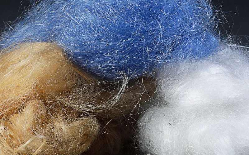 الیاف پنبه مصنوعی؛ ویسکوز پلی اتیلن پلی استر نایلون رنگبندی متنوع