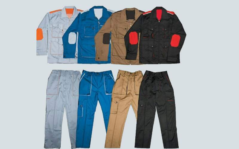 لباس کار حرفه ای؛ کاپشن شلوار بلوز 3 جنس ویسکوز فلامنت کتان