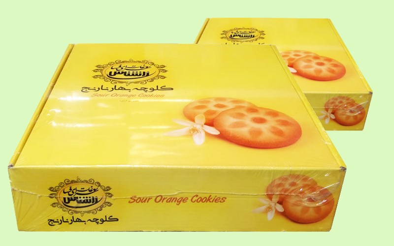 کلوچه بهار نارنج؛ کلسیم پتاسیم آهن گردو پسته وزن (800 گرم)