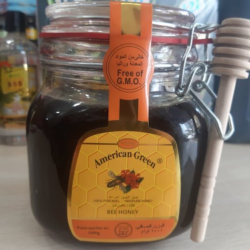 عسل american green؛ حاوی آهن فسفر اشتها آور بسته (400 800) گرمی