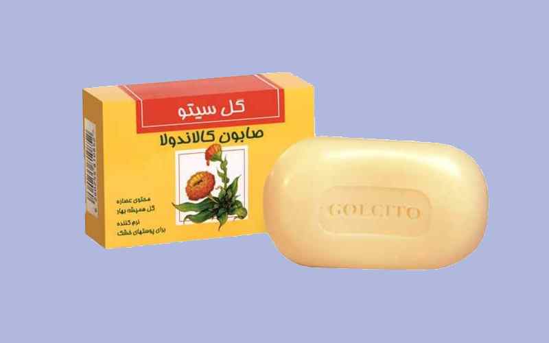 صابون کالاندولا گل سیتو؛ خشک حساس گل همیشه بهار کاربرد زخم التهاب Calendula