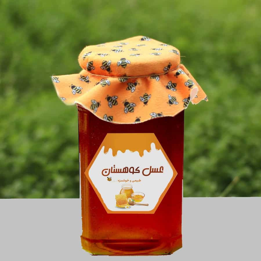 عسل خوب کوهستان؛ گون بابونه سیاهدانه آویشن رفع آکنه پوست