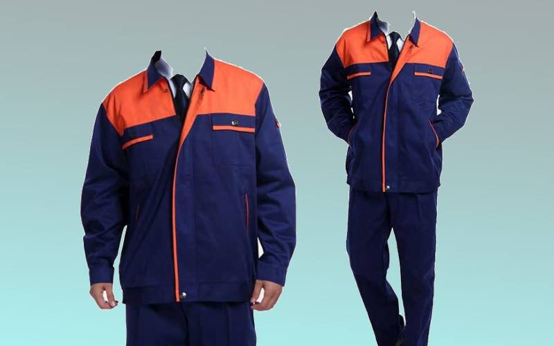 لباس کار خارجی اصل؛ پلی استر ویسکوز 2 نوع باغبانی کارگاه نجاری