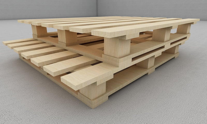 پالت چوبی اصفهان؛ یک رو دو رو 2 جنس راش کاج