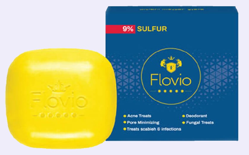 صابون سولفور فلویو؛ لایه بردار درمان عفونت قارچی مناسب پوست چرب soap