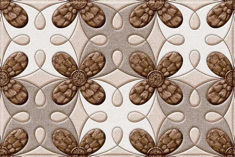 کاشی دیوار حیاط خانه؛ برجسته صاف مقاومت بالا ابعاد (2*2 50*50)