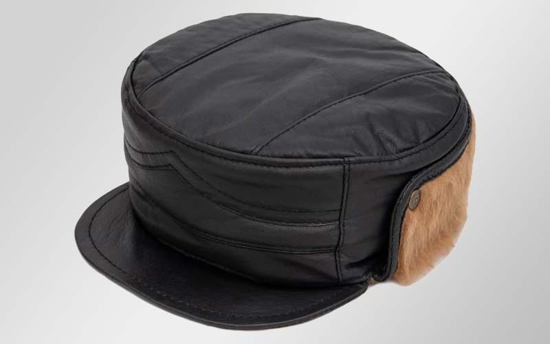 کلاه پهلوی؛ چرم ماهوت پارچه ای 2 مدل زنانه مردانه گرد لبه دار