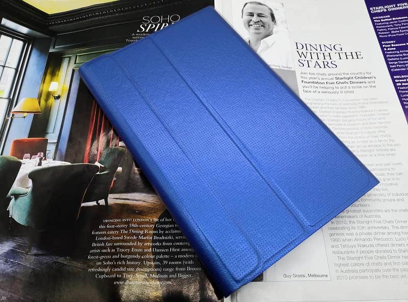 کیف تبلت lenovo؛ سبک نرم دارای گلس ضدضربه 2 رنگ سبز طوسی