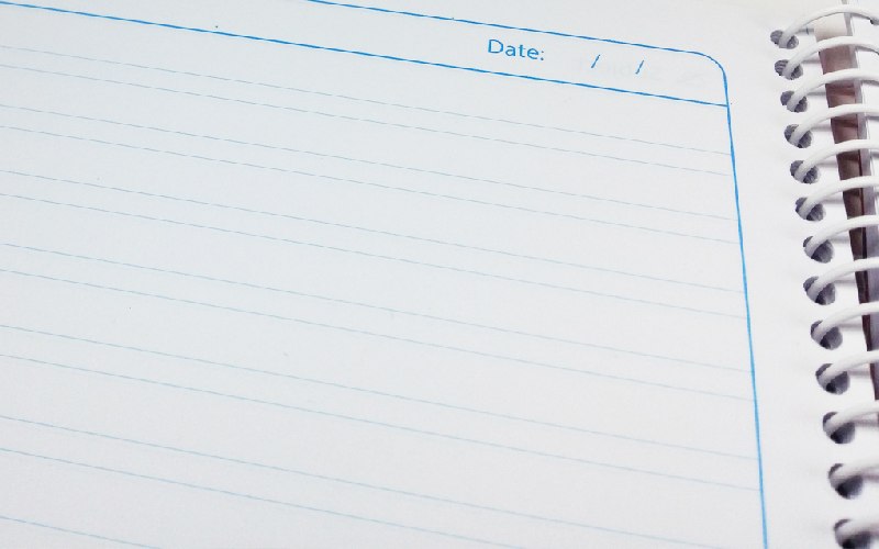 دفتر دو خط 60 برگ؛ سیمی چسبی گیره ای 2 نوع جلد سخت ساده note book