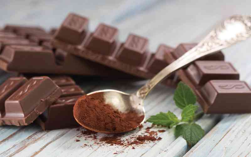 شکلات قهوه؛ کوچک بزرگ کاهش استرس ترکیب (پودر کاکائو وانیلی)