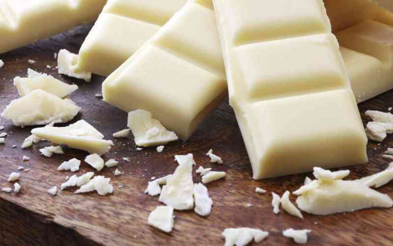 شکلات سفید؛ وانیلی پرتقالی تقویت حافظه رفع خستگی