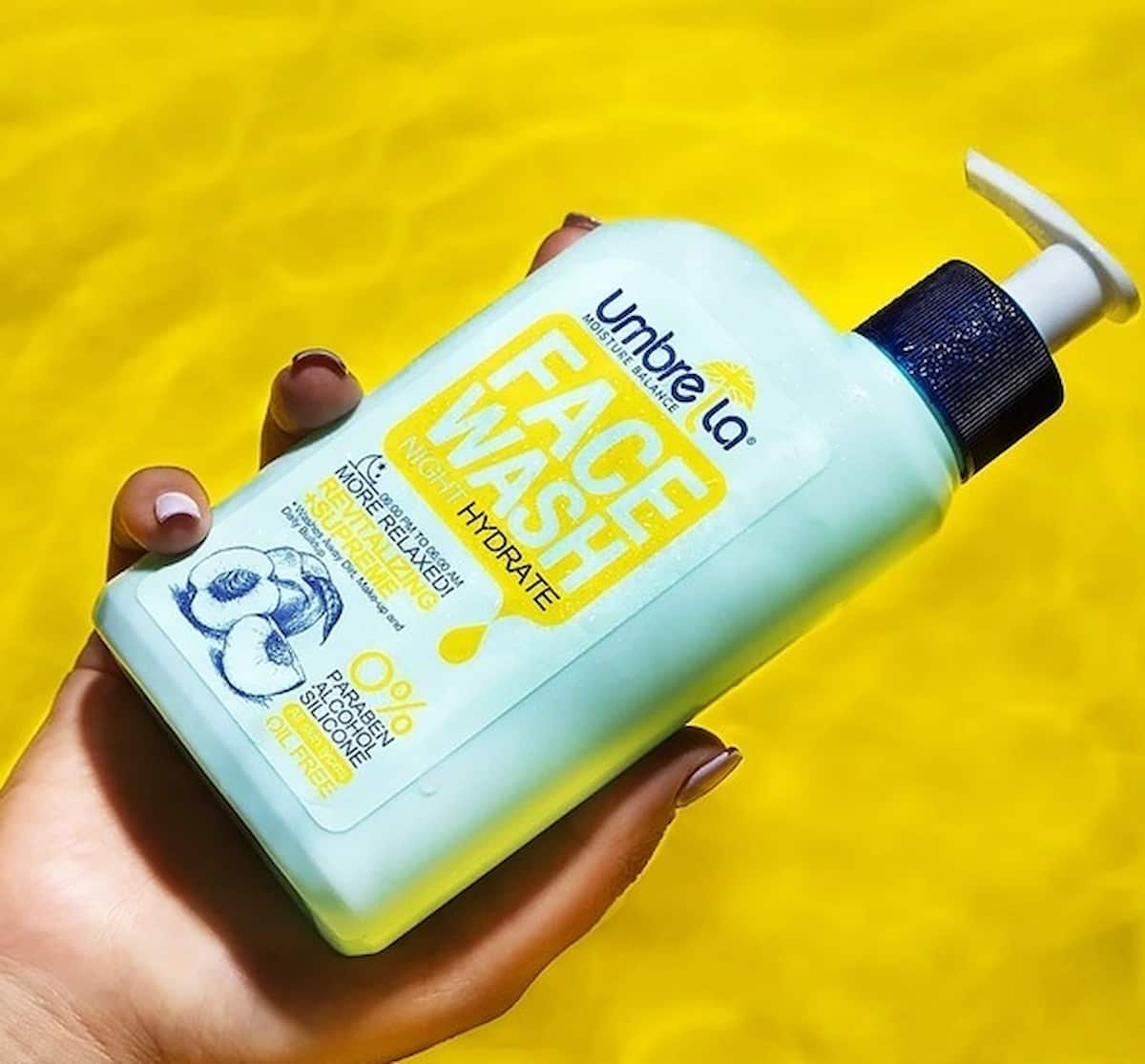 ژل شستشوی صورت امبرلا؛ جوانسازی پاک کنندگی پوست (چرب خشک)