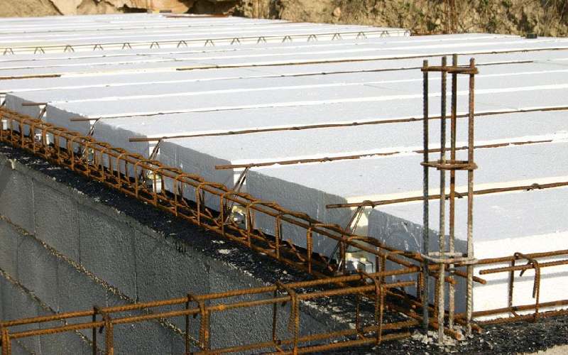 فوم سقفی در مشهد (یونولیت) سبک مقاوم عایق حرارت 2 نوع فشرده دیواری