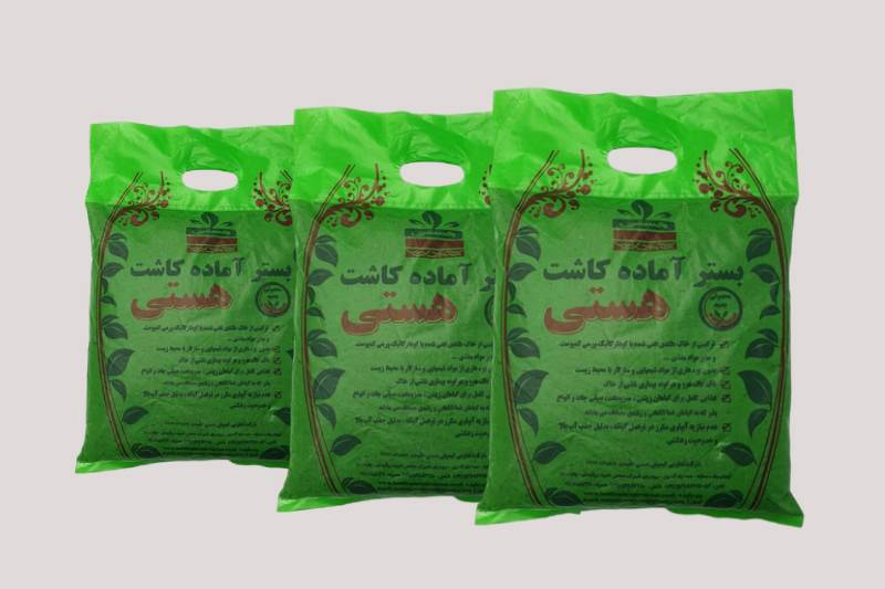 خاک هستی؛ ترکیب پرلیت خاک برگ پیت ماس بسته بندی 3 کیلویی