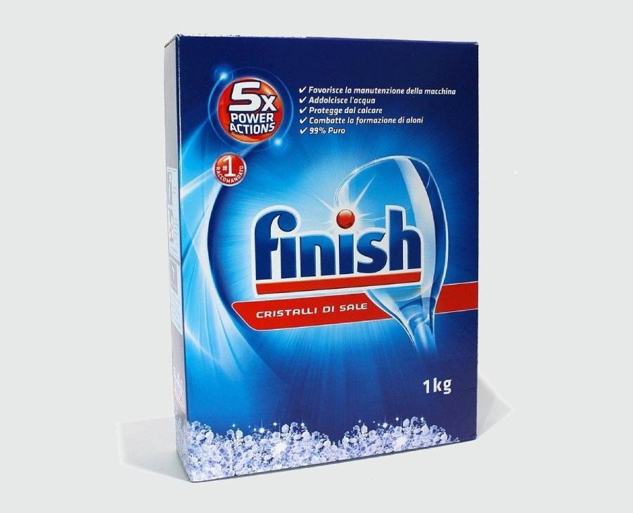 نمک ظرفشویی فینیش اصل؛ کلرید سدیم افزایش طول عمر Germany