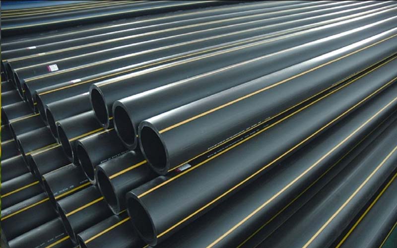 لوله پلی اتیلن 110 6 بار؛ گرانولی مقاوم وزن کم مناسب شبکه آب رسانی