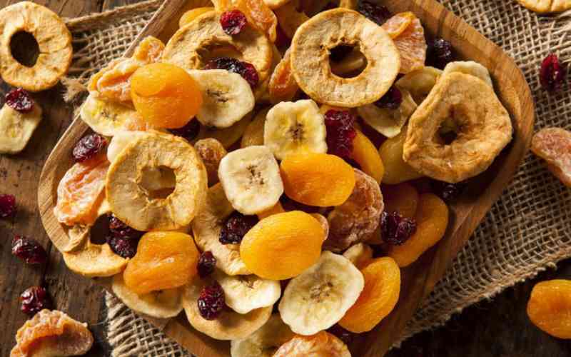 میوه خشک جهان؛ حبه ای مکعبی ماندگاری بال حاوی آنتی اکسیدان ویتامین