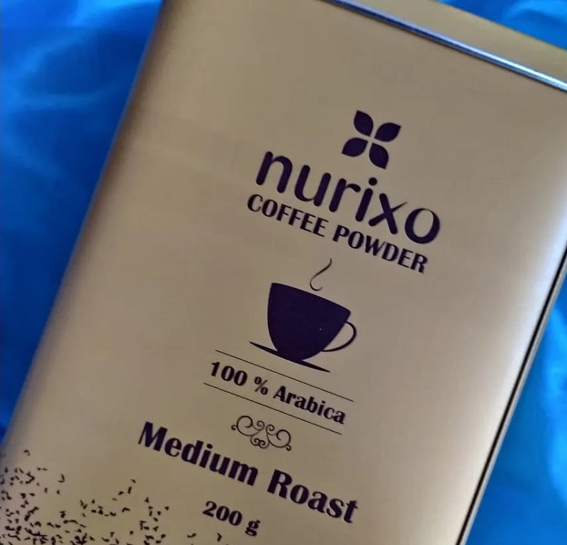 قهوه عربیکا نوریکسو؛ دانه پودر انرژی زا نگهداری پاکت متالایز سوپاپ دار