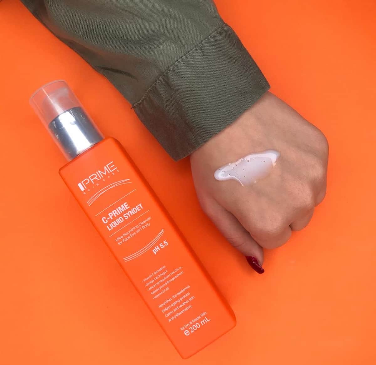 شوینده صورت پریم؛ پاک کننده سیاهی دور چشم پوست (چرب خشک معمولی)