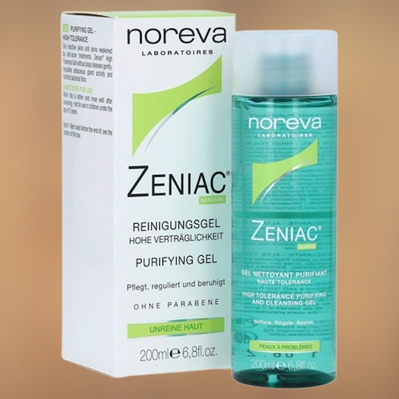 شوینده صورت زنیاک نوروا (محلول) حاوی ویتامین E ضدعفونی کننده پوست