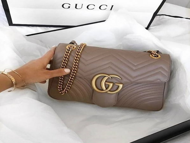 کیف گوچی؛ 2 زیپه 2 طرح زنانه مردانه ساخت کشور Italy