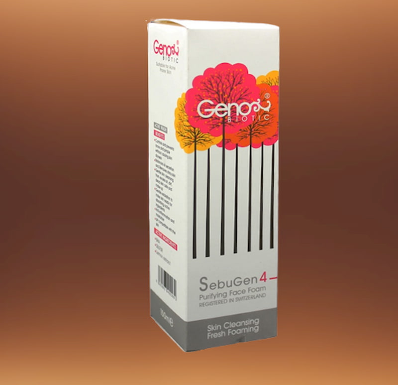 شوینده صورت ژنو بایوتیک (فوم) پاکسازی پوست خشک چرب حساس ساخت Iran