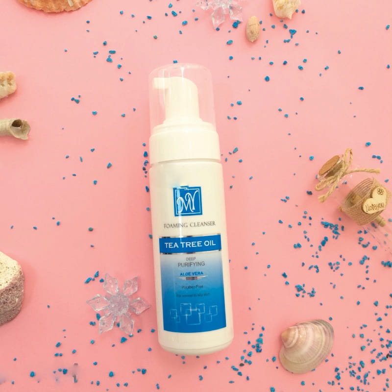 شوینده صورت مای (فوم) حفظ رطوبت پوست رفع باکتری آلودگی MAY