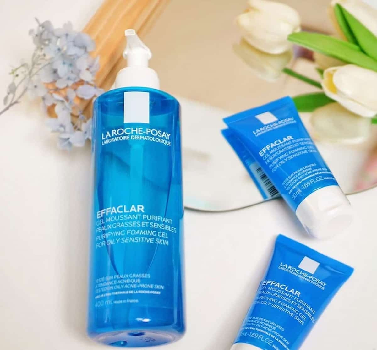 شوینده صورت لاروش پوزای؛ درمان جوش آکنه پوست چرب ساخت LAROCHE POSAY