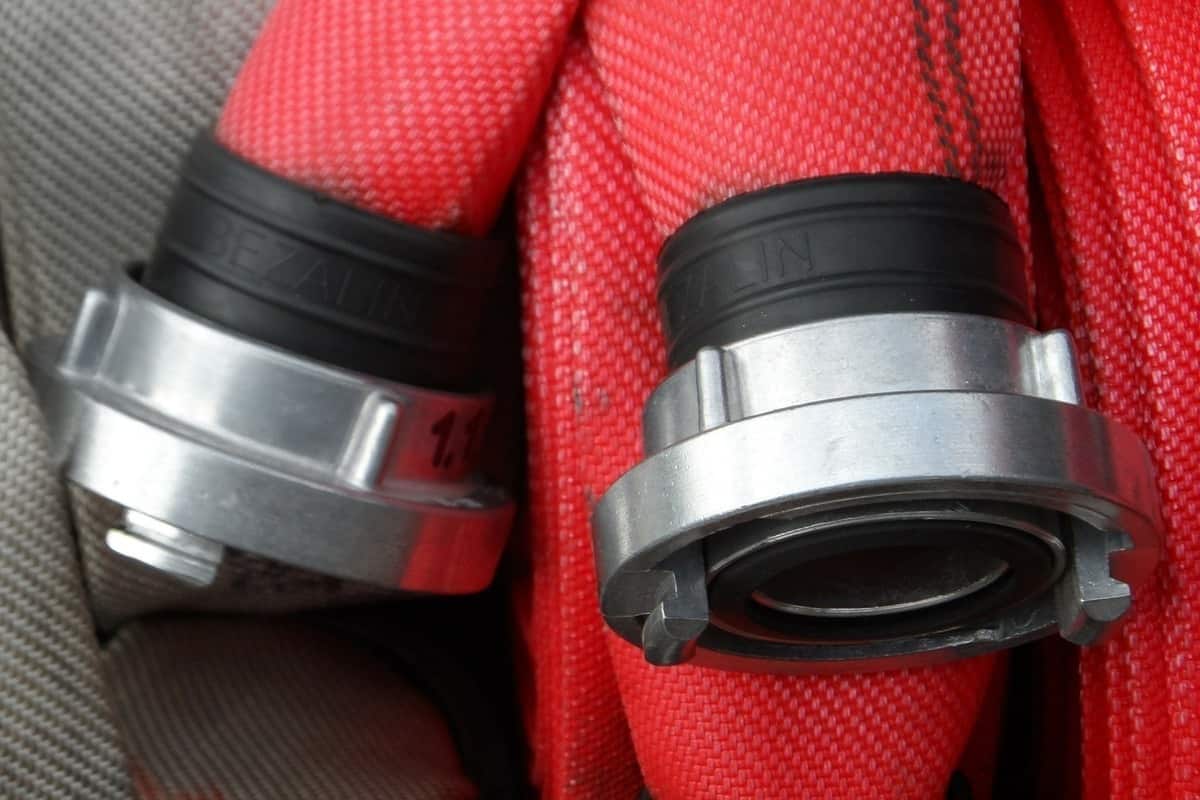 شیلنگ آتش نشانی دو اینچ؛ پارچه برزنت لاستیک مقاومت بالا