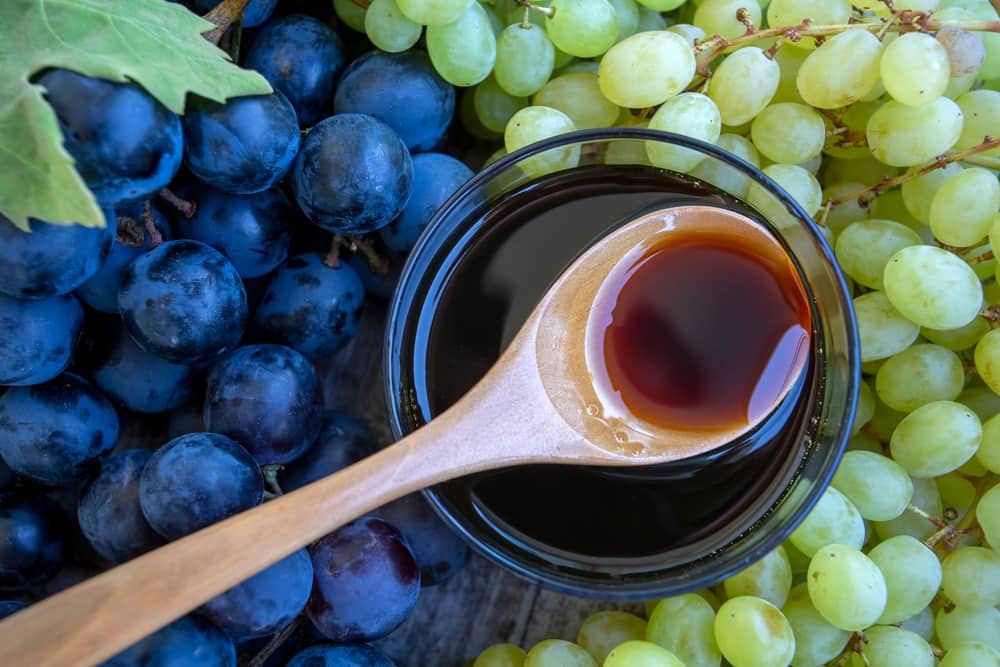 شیره انگور عسگری؛ طبیعی خانگی صنعتی 2 رنگ سیاه یاقوتی سفید Grape juice