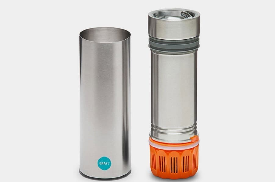 بطری تصفیه آب؛ استیل پلاستیکی گند زدایی حمل آسان حجم 800 میلی لیتر