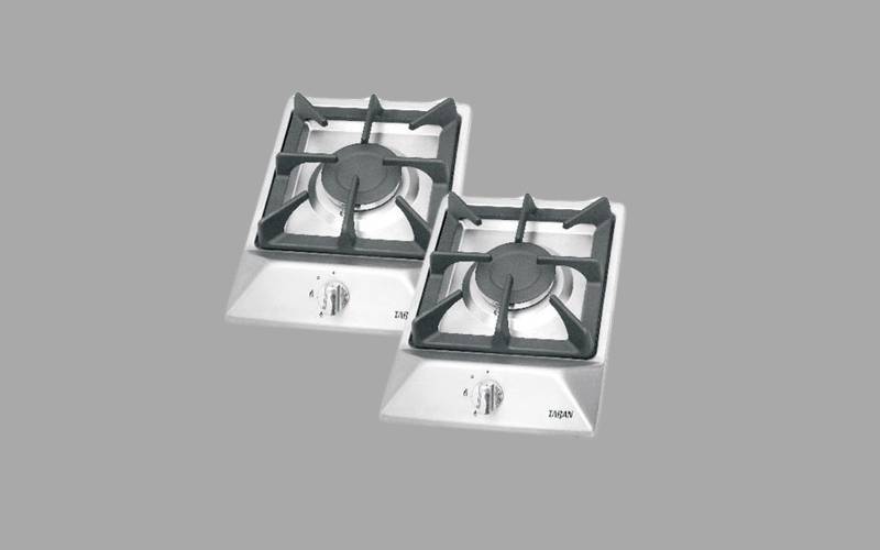 اجاق گاز رومیزی تک شعله؛ گازی برقی 3 جنس سرامیکی شیشه ای استیل