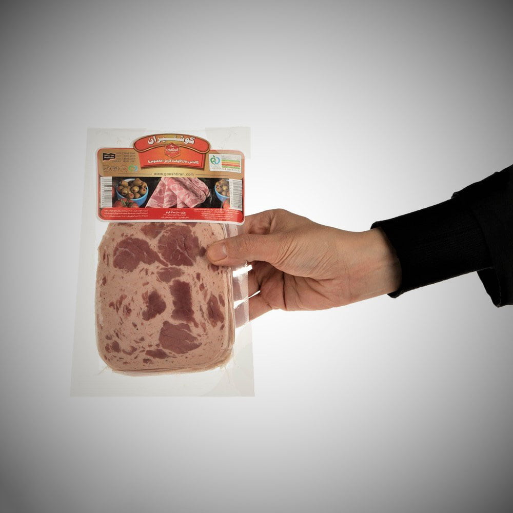 ژامبون مرغ گوشتیران؛ خانگی صنعتی طعم دار ساده 70 90 درصد گوشت