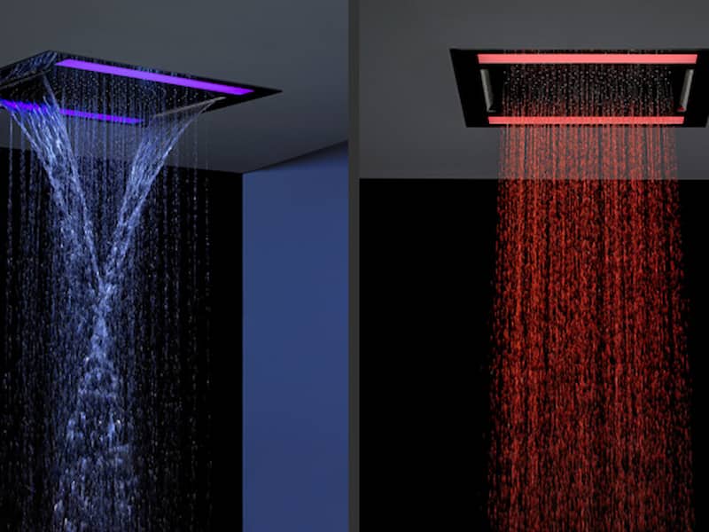 دوش سقفی توکار؛ مواد درجه 1 فشار مناسب تعمیر آسان صفحه پهن