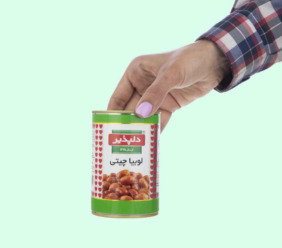 کنسرو خوراک لوبیا؛ تازه ارگانیک فاقد نگهدارنده حاوی پروتئین درمان پوکی استخوان