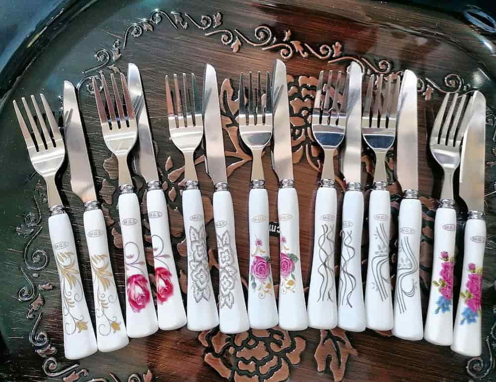 چاقو میوه خوری ام جی اس؛ اره ای لبه صاف جنس پلیمری