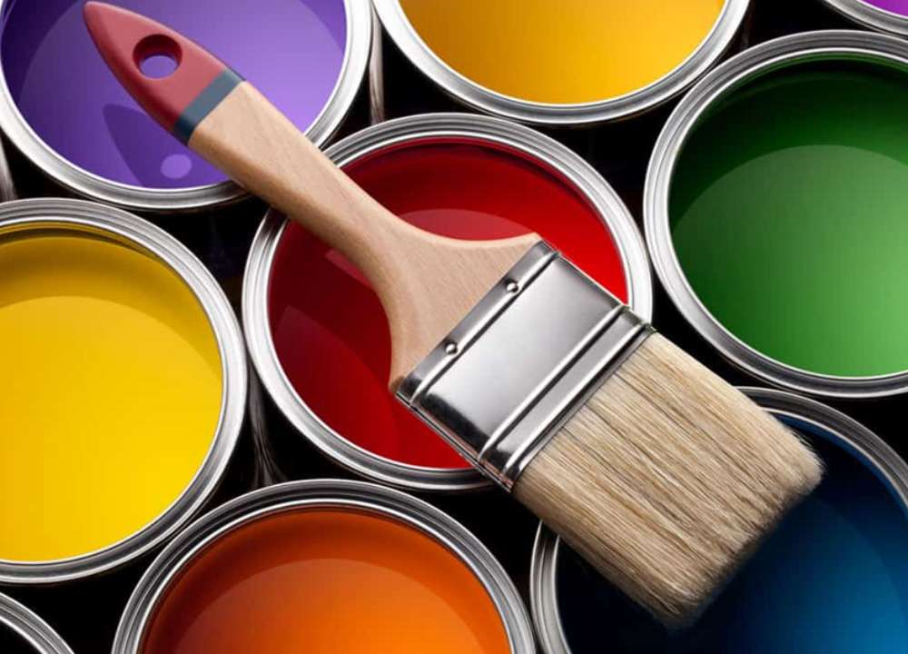 رنگ ساختمانی مشهد؛ مشکی سفید قهوه ای ابعاد (100 200 500) میلی لیتر