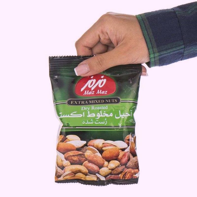 آجیل مخلوط مزمز؛ اکسترا لوکس خوش طعم ترد ارزش غذایی بالا