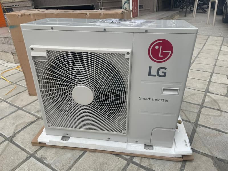 داکت اسپلیت 36000 ال جی؛ اسکرال دارای گارانتی 5 ساله ساخت South Korea