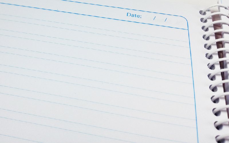 دفتر دو خط زبان؛ سیمی چسبی طرح ساده فانتزی (60 80 100) برگ