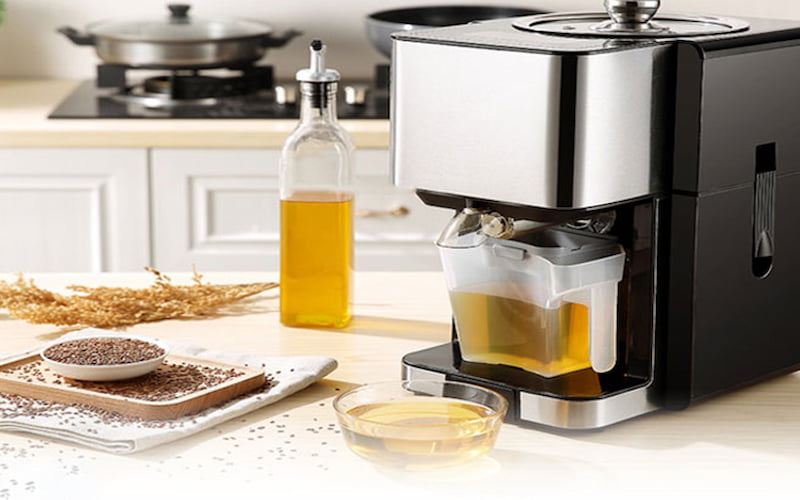 دستگاه روغن گیری خانگی ارزان؛ استیل بی صدا مناسب روغن گیری کنجد بادام