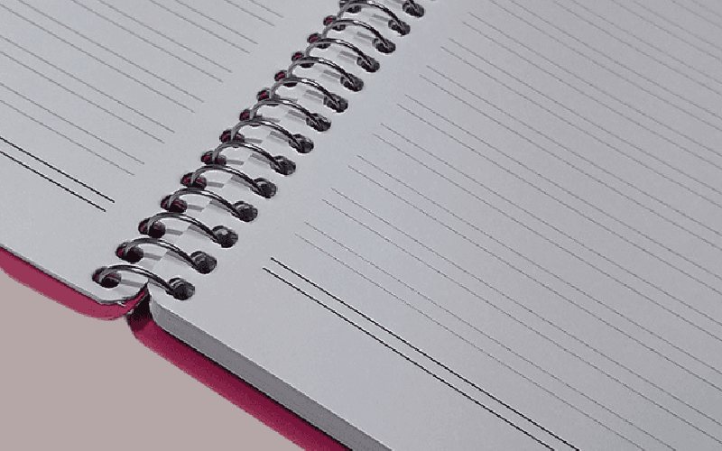 دفتر دو خط؛ ساده طرح دار جلد ضخیم تعداد برگه 60 80