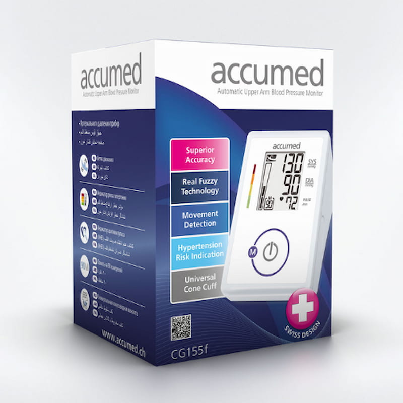 دستگاه فشار خون accumed؛ عقربه ای دیجیتال قابلیت نمایش ضربان قلب