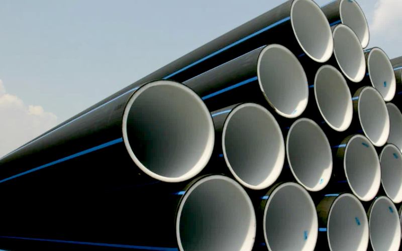 لوله پلی اتیلن 6 بار؛ براق مات صاف کدر مناسب آبرسانی استخر مزارع