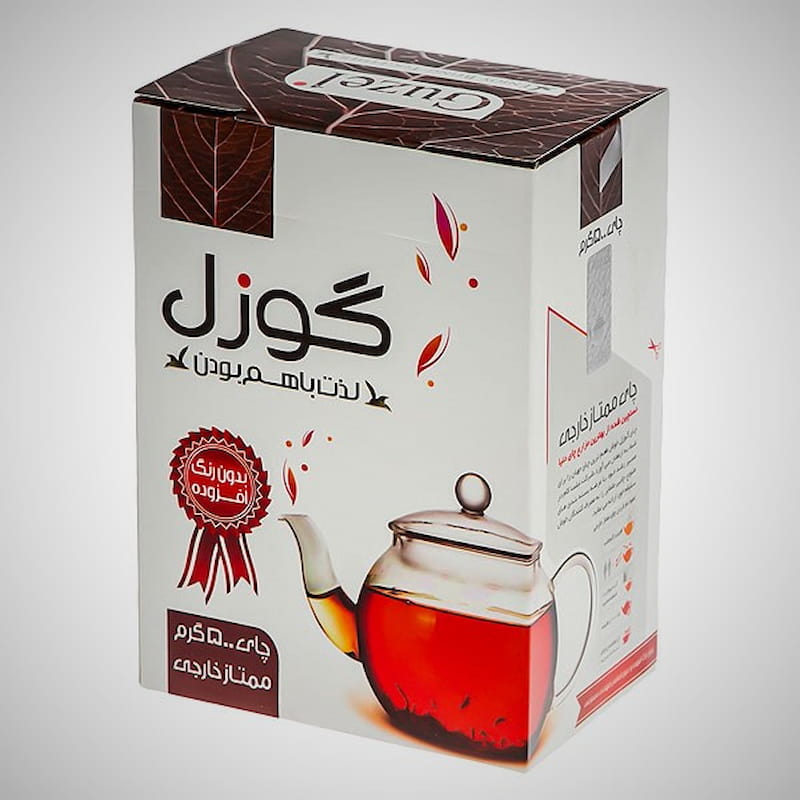 چای گوزل عطری بیز؛ سبز سیاه سفید تنظیم ضربان قلب حجم 500 گرمی